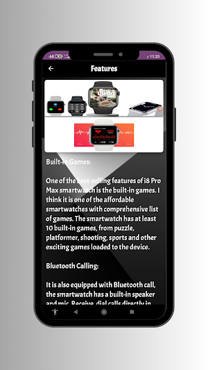 i8 pro max smartwatch guide Screenshot 3