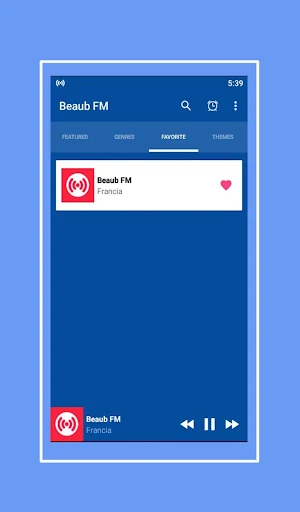 beaub fm App FR Screenshot 1