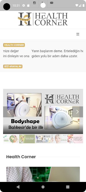 Health Corner Screenshot 0