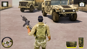 US Army Truck Drive 3D Screenshot 2