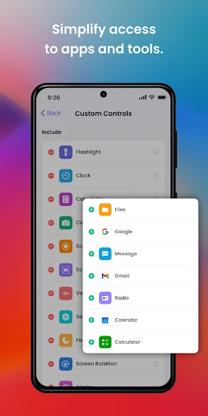 Control Center Screenshot 3