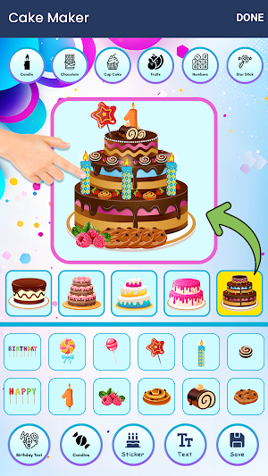 Birthday Video Maker & Wishes Screenshot 2