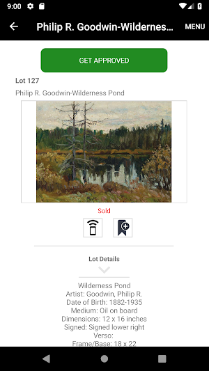 Scottsdale Art Auctions Screenshot 2