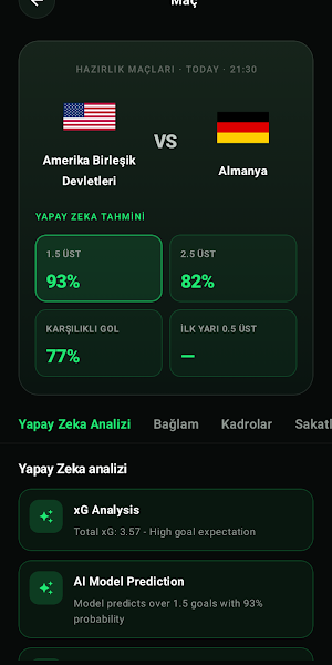 Goalii - Football Predictions Screenshot 1
