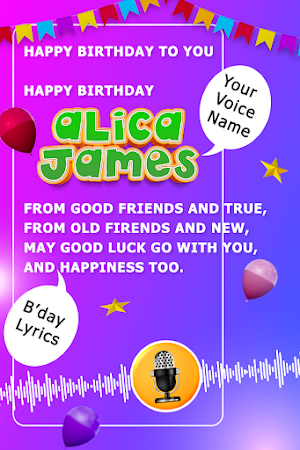 My Name Birthday Song Maker Screenshot 3