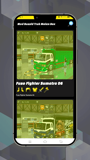 Mod Bussid Truk Molen Box Screenshot 1