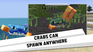 MCPE Crab Mobs Modpack Screenshot 0