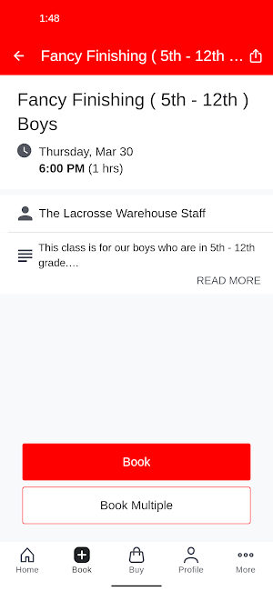The Lacrosse Warehouse Screenshot 2