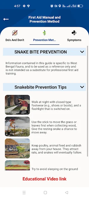 Snakebite Prevention & Rescue Screenshot 3