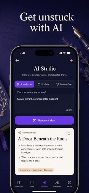 Novelleo: AI Story Planner Screenshot 3