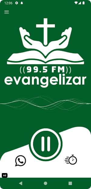 Rádio Evangelizar FM Screenshot 1