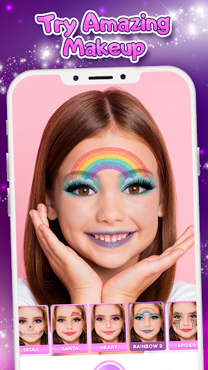 Girls Makeup Camera Screenshot 0