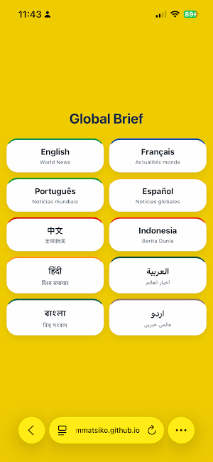 GlobalPulse Screenshot 0