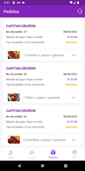 ADT delivery Screenshot 1