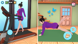 Anime Mother Sim 3d: Mom Games Screenshot 2