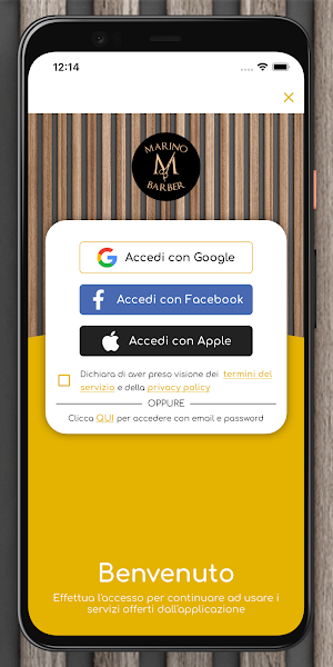Marino Barber Screenshot 1