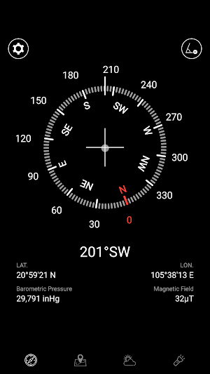 Pro Compass - Smart Digital Compass Screenshot 1
