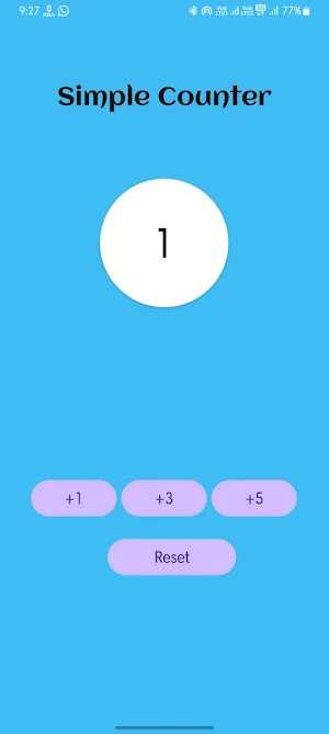 Simple Counter: by Aryan Screenshot 3