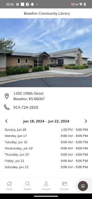 Basehor Community Library Screenshot 3
