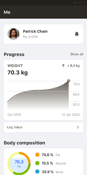 De Supergym fitness app Screenshot 2