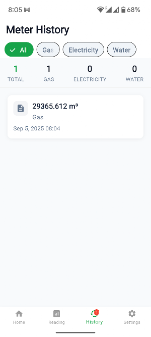 Meter Reader Screenshot 3