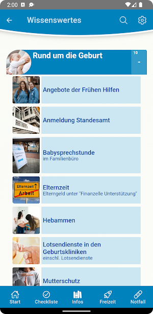 Familien-App Emsdetten Screenshot 0
