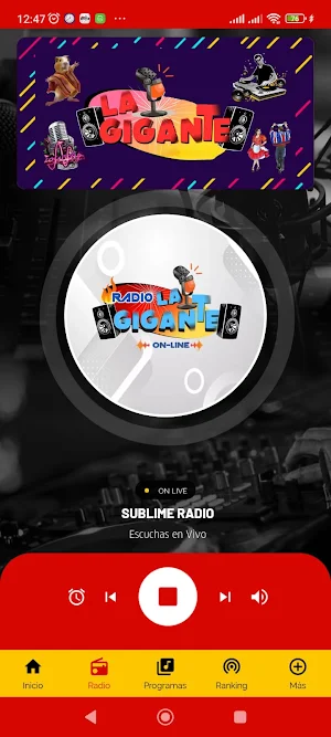 Radio la Gigante Screenshot 2