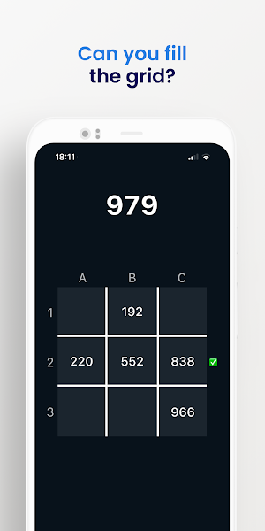 Number Grid Challenge Screenshot 2