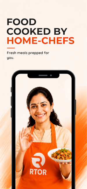 RTOR: Food Delivery from Reels Screenshot 1