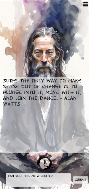 Alan Watts AI Screenshot 1