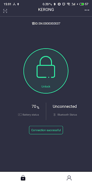 KERONG Smart Cabinet Lock Screenshot 1