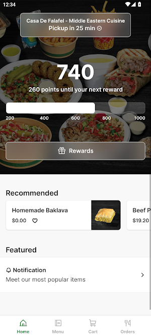Casa de Falafel Screenshot 0