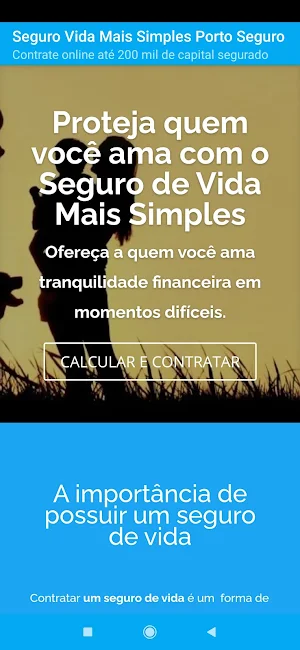 Contratar Seguro de Vida Online Screenshot 3