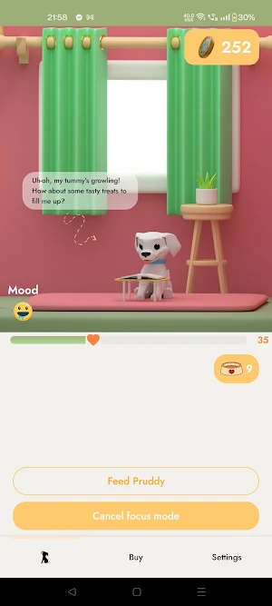 Pruddy - Self Care Pet Screenshot 1