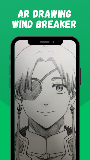 AR Drawing WindBreaker Anime Screenshot 2