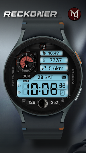 RECKONER - Digital watch face Screenshot 1