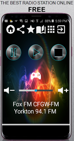 Fox FM CFGW-FM Yorkton 94.1 FM Screenshot 0
