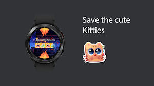 Space Kitties Wear OS Game Screenshot 0
