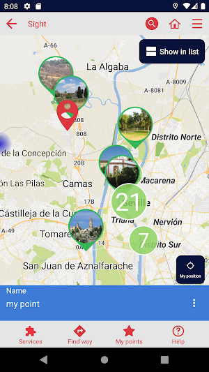 Seville City Guide Screenshot 2