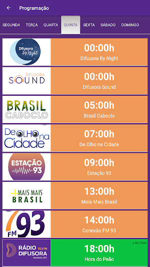 Rádio Difusora Nortelândia Screenshot 2