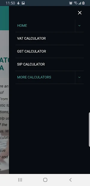 Calculator Area Screenshot 1