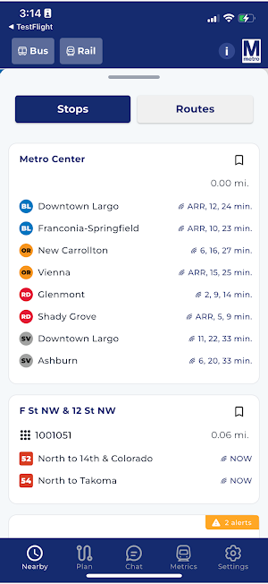 MetroPulse Screenshot 2