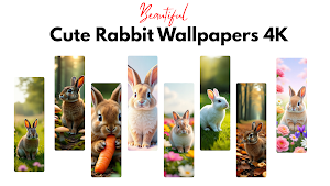 Cute Rabbit Wallpaper Screenshot 0
