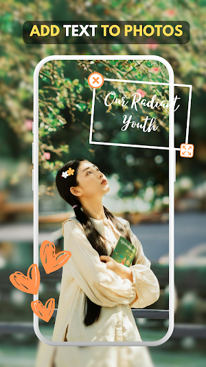 Edit photos, Images with text Screenshot 0