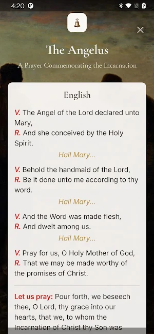 Angelus Bell Screenshot 1
