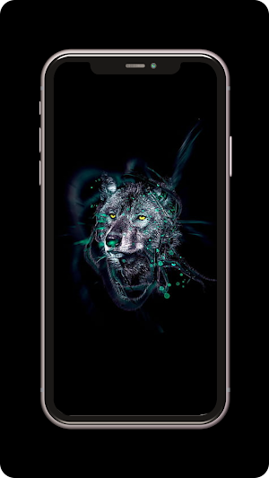 Dark Black Wallpaper HD Screenshot 2