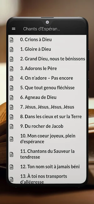 Chants D'Espérance Screenshot 3