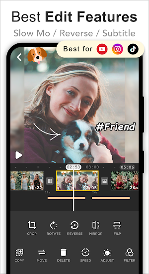 Video Editor for Youtube & Video Maker - My Movie Screenshot 1