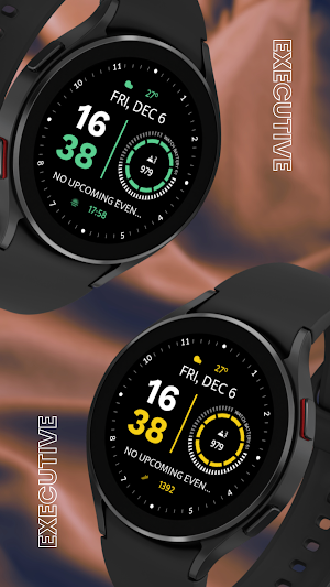 EXD122: Digital Watch Face Screenshot 0