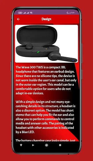 jbl wave 300 tws guide Screenshot 0